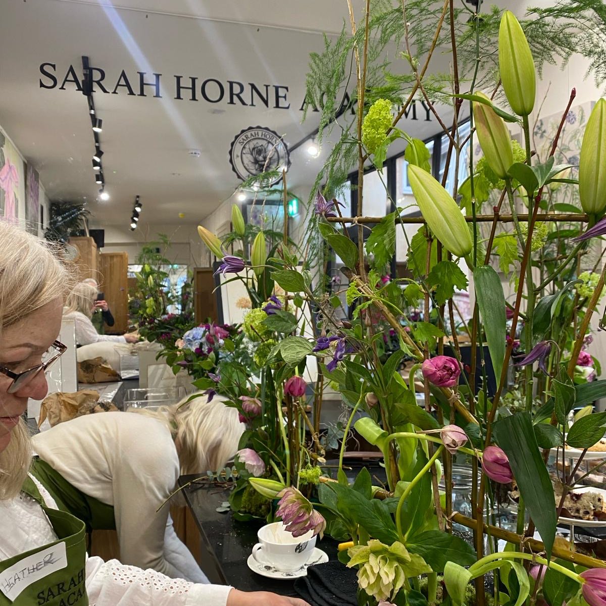 Monthly Seasonal Flower Arranging Thursday 17th April  £69  2.30pm-4.30 pm