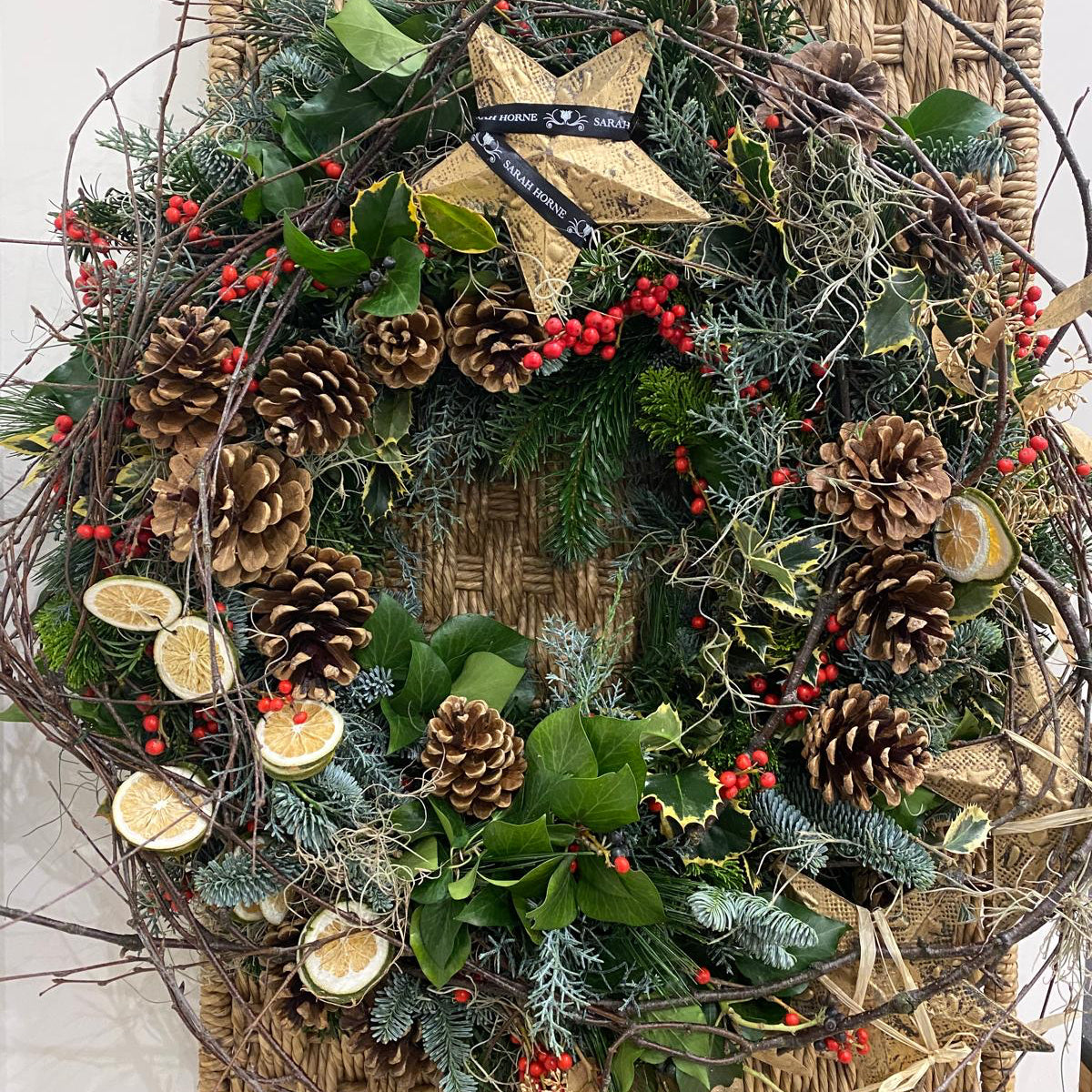 Design a Fabulous Door Wreath Sat 6th December 10am-1.00pm £125