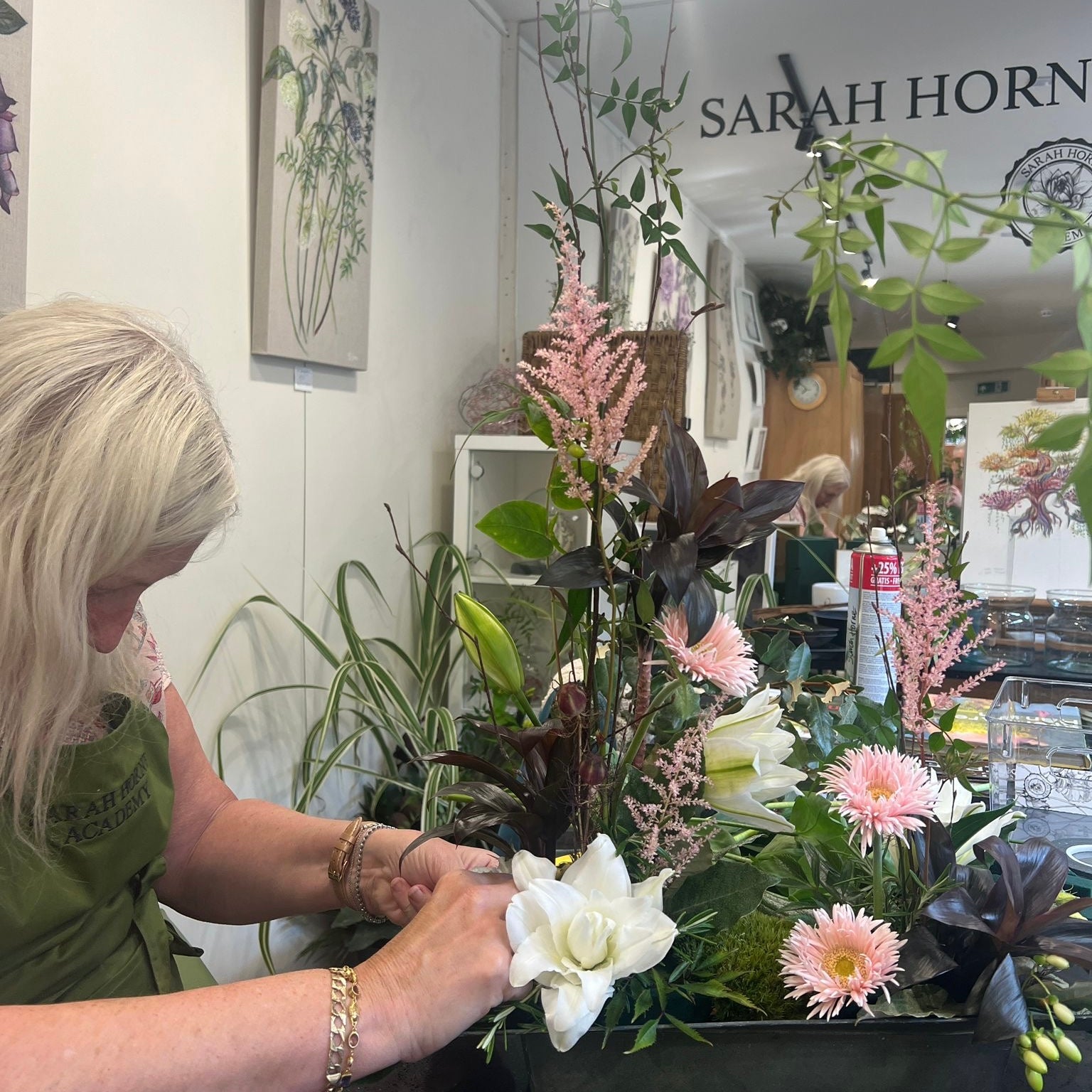 ‘You design’  Flower workshop Thursday 26th June 2pm-4.30pm