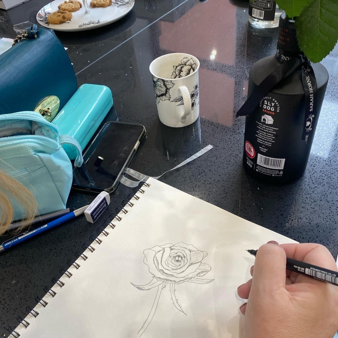 Floral Drawing Group starting  Monday 24th February,5 sessions