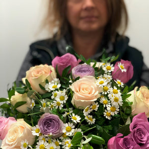Create a Handtied bouquet with Angela.Thursday 12th June  10.am-12.noon