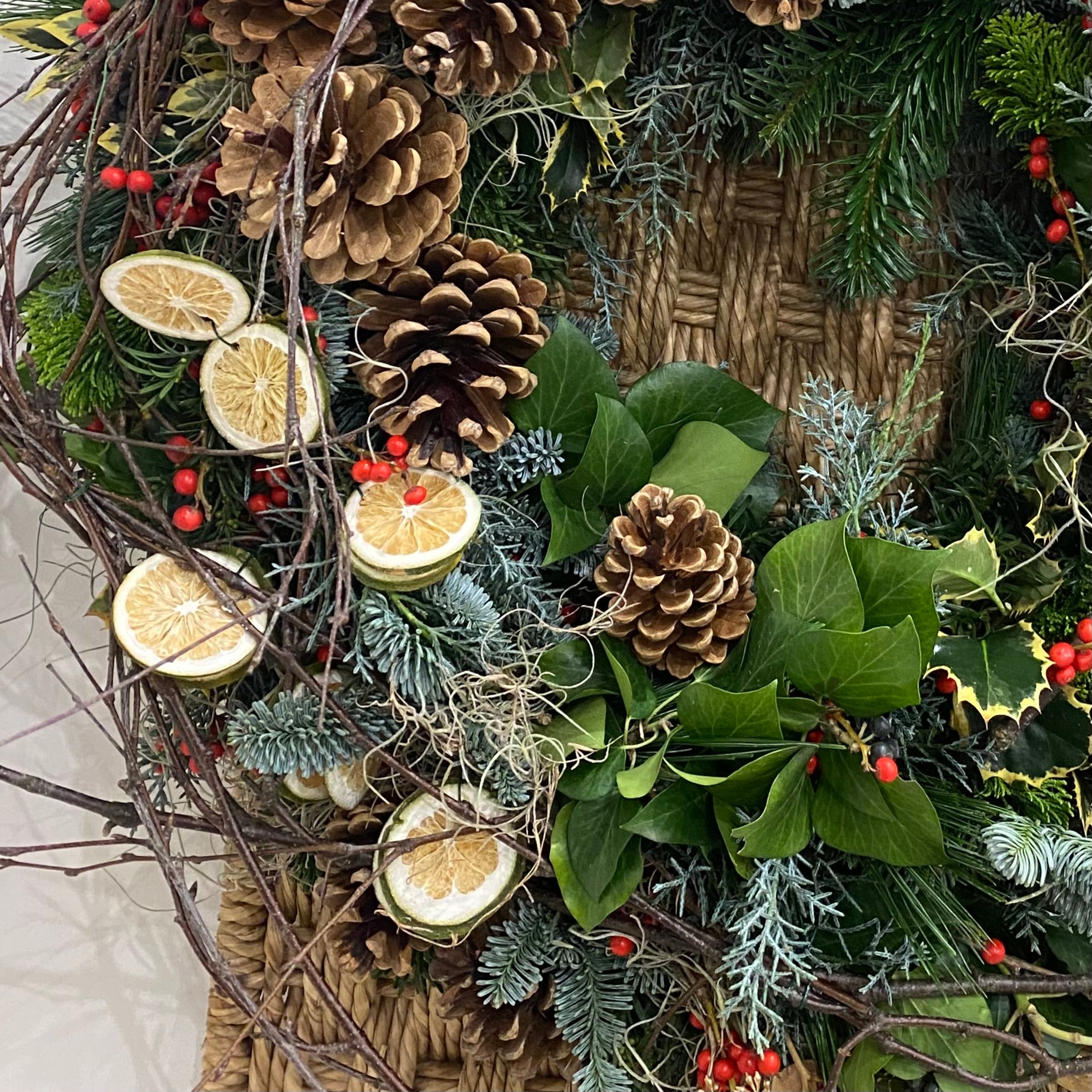 Design a Fabulous Door Wreath Sat 6th December 10am-1.00pm £125