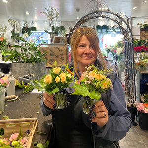 Jam jar arrangement     Sat 28th June   £20