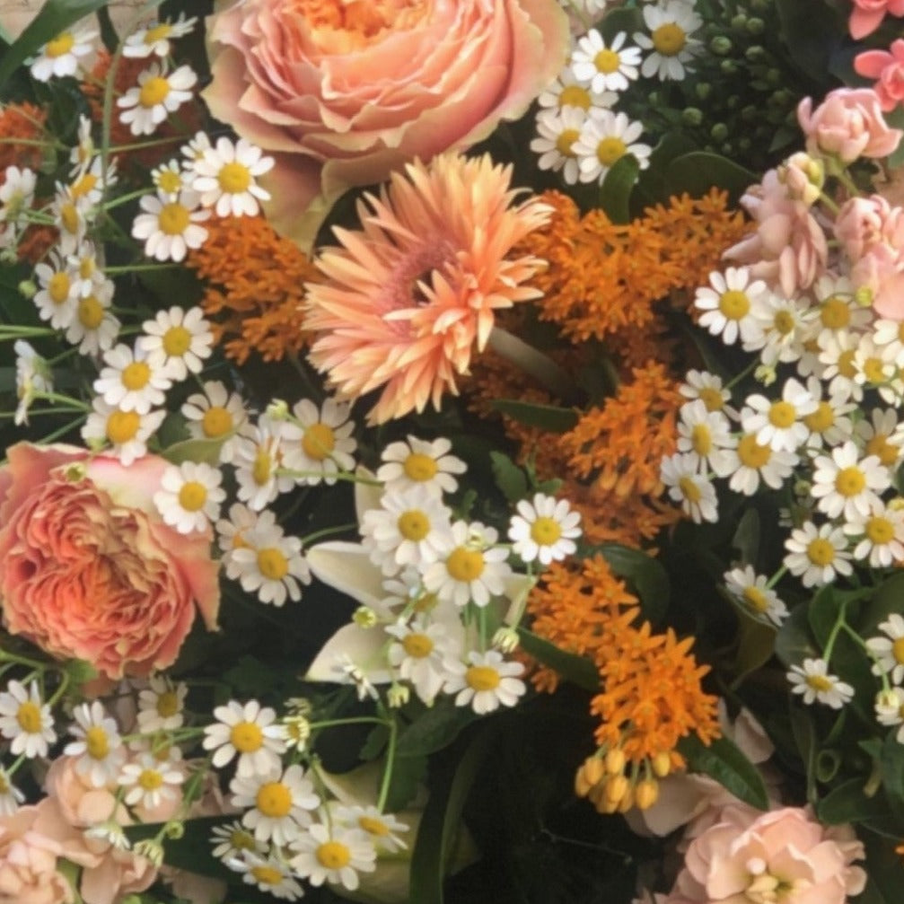 Seasonal Bouquet & Chocolates - Sarah Horne Botanicals
