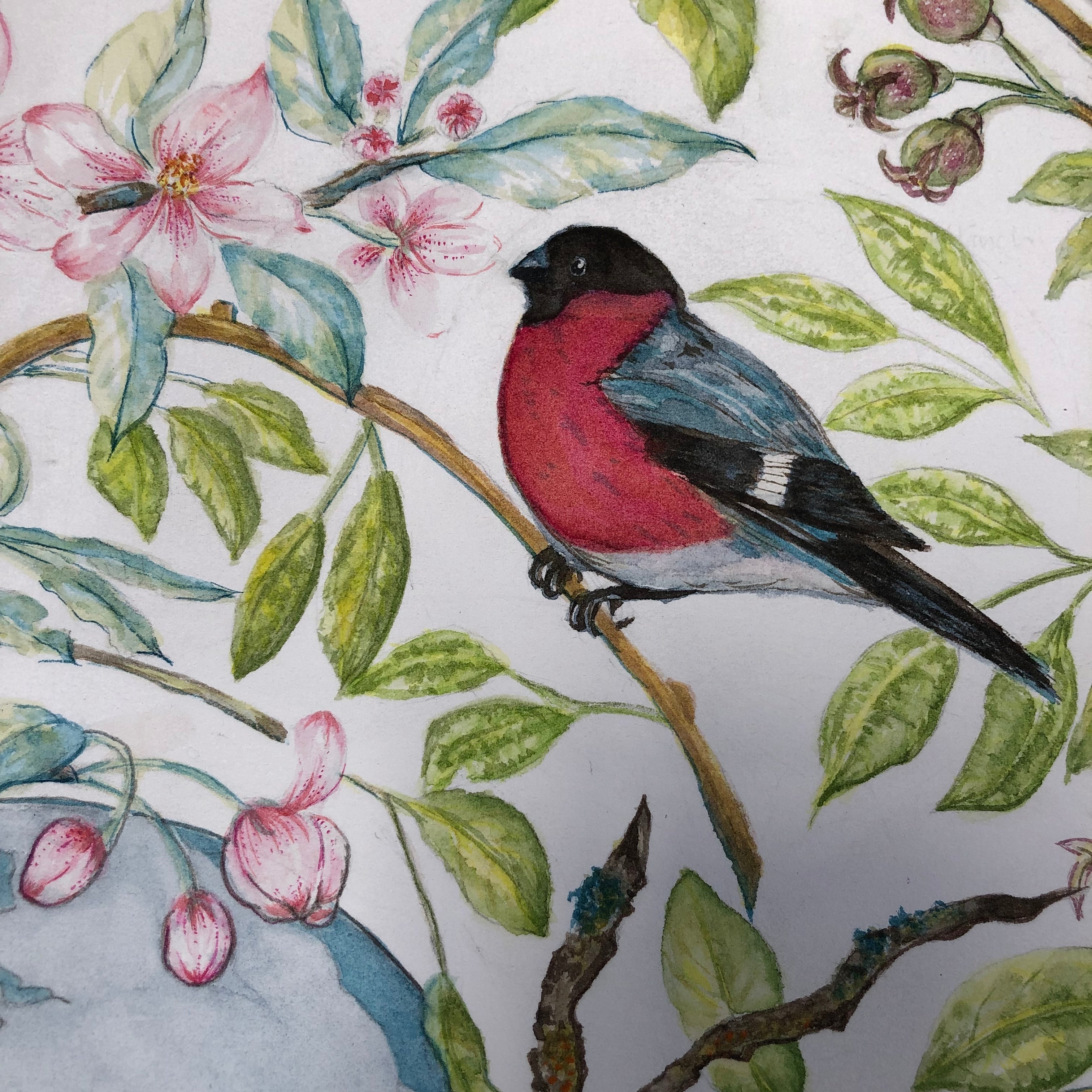 We Really Did Have It All! Watercolour Tondos