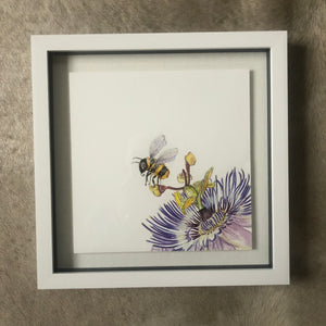 Passifloral Dalliance Watercolour SOLD