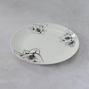 Floral crockery small plate