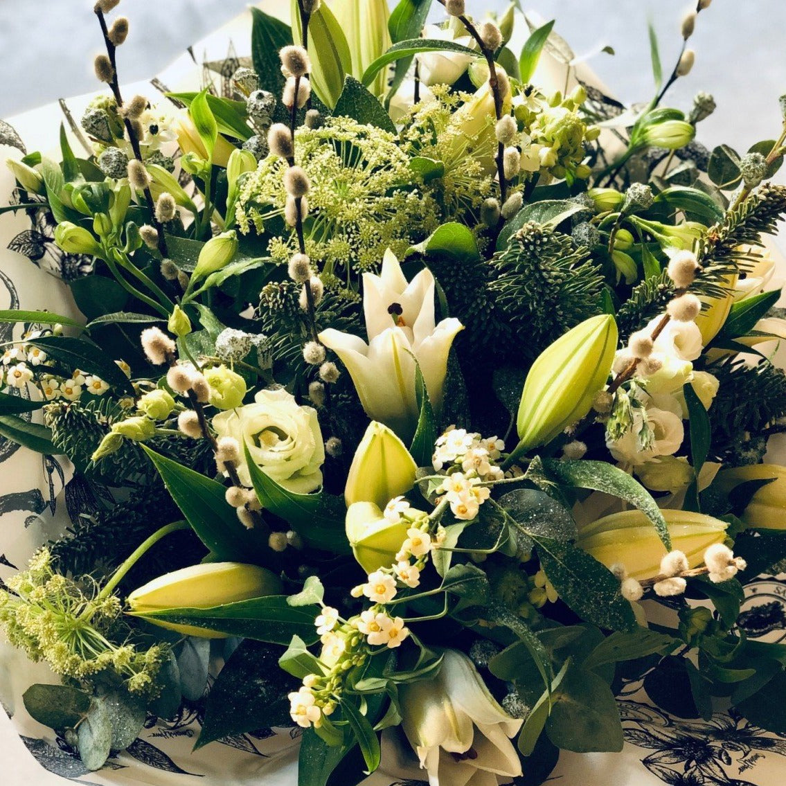 Luxury Sympathy Hand-tied - Sarah Horne Botanicals