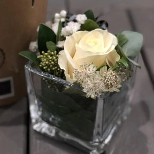 A Hug in a Vase Rose Arrangement