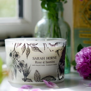 Luxury soy wax botanical candle gifts