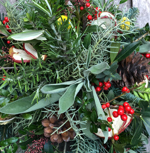Seasonal Grave Posy Arrangement