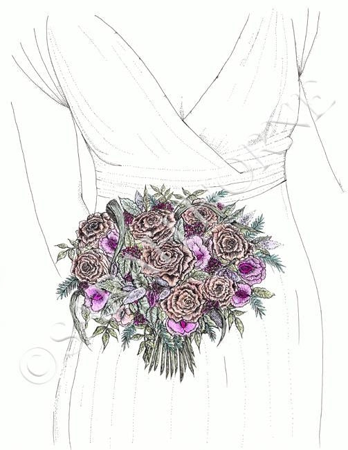 Wedding Bouquet - Sarah Horne Botanicals