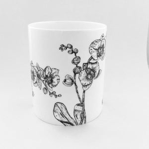 orchid vase fine bone china